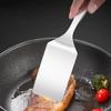 Piccola Spatola in Acciaio Inossidabile, Spatola Girarrosto per Griglia, Girarrosto per Griglia, Piccola Paletta Frittura in Acciaio Inossidabile, Paletta da Cucina Metallica