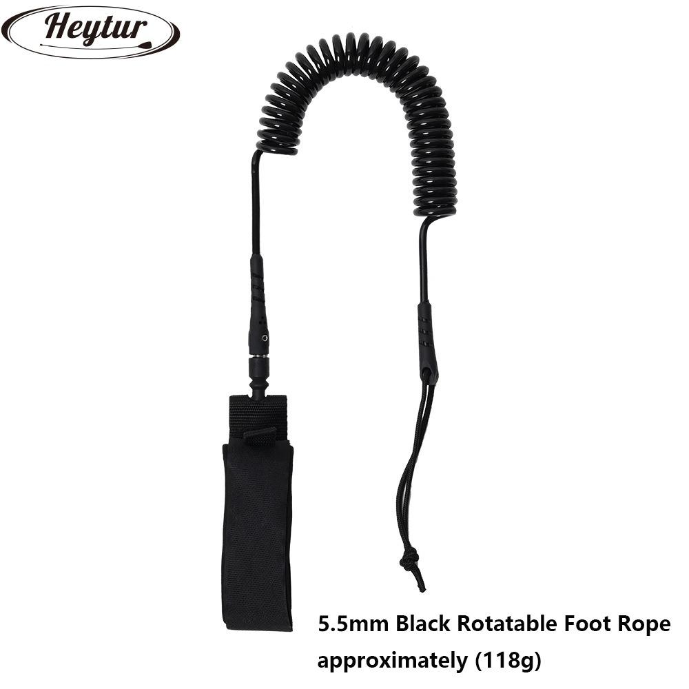 TPU Elastic Sup Board Foot Leg Rope 5mm/5.5mm Surfboard SUP Foot Rope Climbing Accessories