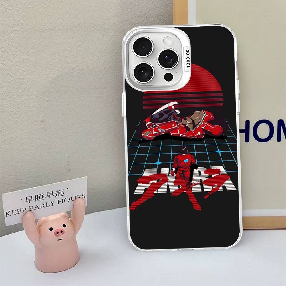 Japanese Anime A-akira Cartoon Phone Case For IPhone 16 15 14 13 12 11 Pro Max X XR XSMAX 8 7 Plus Matte Shockproof Back Cover