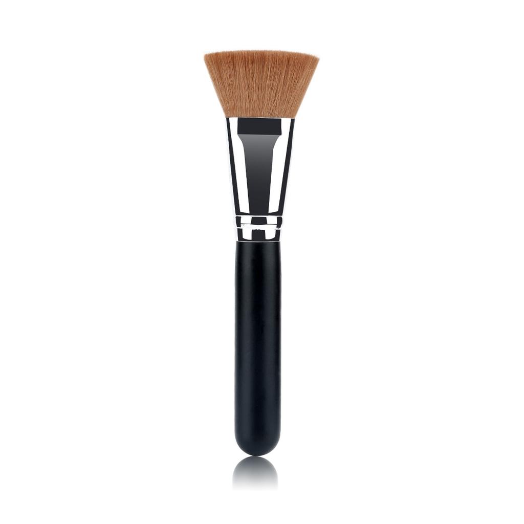 163 Flat Head Makeup Brush, Concealer Brush, Contour Brush, Foundation Brush, Grooming Brush, Four-color Optional Beauty Tools