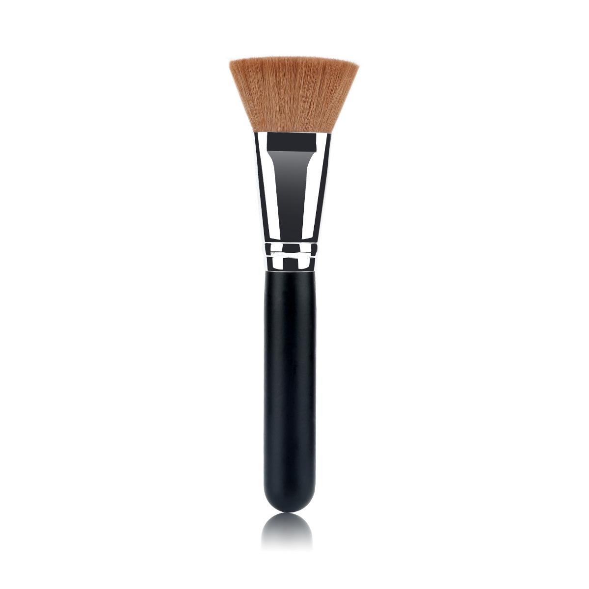 

163 Flat head makeup brush, concealer brush, contour brush, foundation brush, grooming brush, four-color optional beauty tools