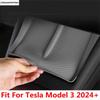 Car Central Control Wireless Silicone Pad Phone Mat Protection Decoration Cover Fit For Tesla Model 3 2024 Accessories Interior