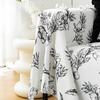 Summer Cool Breathable Sofa Towel Flower Cover All-Inclusive Sofa Cover Dust Cover Living Room One-Piece Sofa Cover Cloth