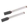 2x Perii de carbon compatibile cu KitchenAid 3KSM150PSTBW0, 3K5SS, 3KSM150PSTCL0, 3KSM150PSTCB0, 3K45, 3K5, 3K45SS Robot de bucătărie, Mixer de masă + Arc