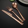 2023 Western Food/Steak Knife and Fork Plate Set Household Korean Table Knife 304 Stainless Steel  Spoon Tableware Three-Piece