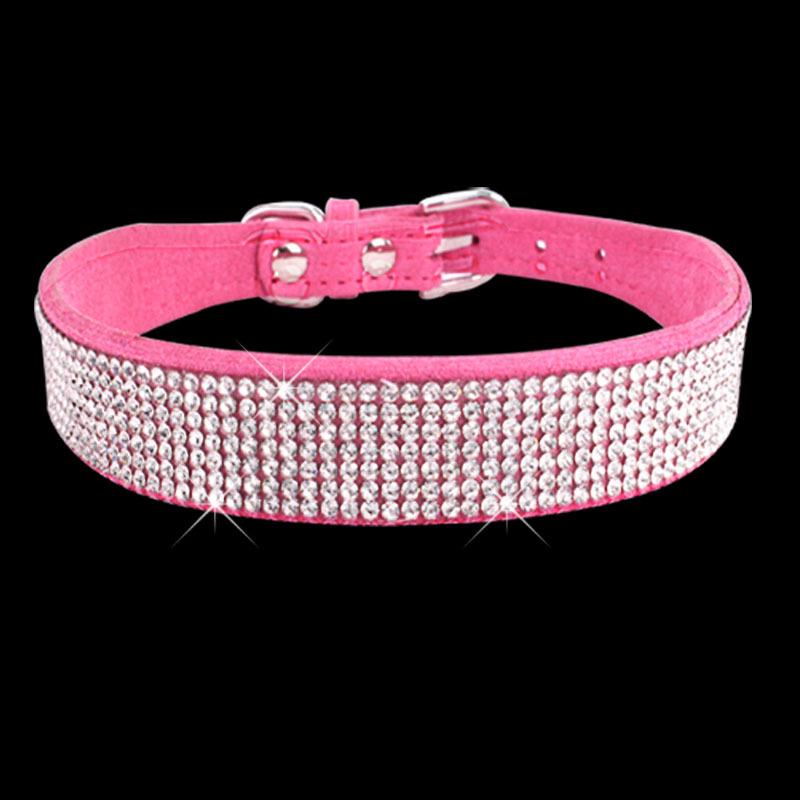 Bling Kristall Diamant Halsband für Haustier Hund Katze