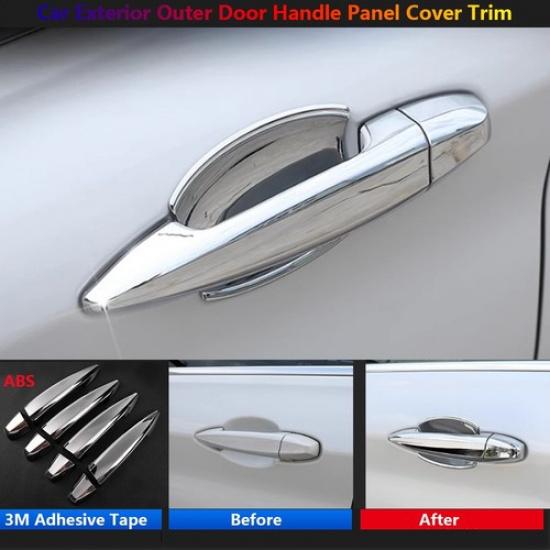 Silver For BMW 1 2 Series F52 F45 X1 X2 X5 X6  F48 F39 F15 F16 Door Handle Cover