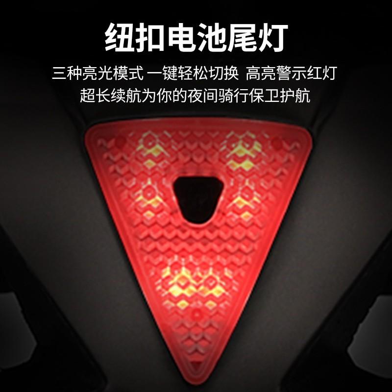 Magnetic Goggle-Compatible Cycling Helmet With Rear LED Light Road Bike Riding Adults Unisex