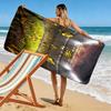Lebendiges BVB-Logo-Design Strandtuch Strand Outdoor-Camping Schnelltrocknendes Badetuch Outdoor-Pooltuch Schwimmen Mode-Druck Strand