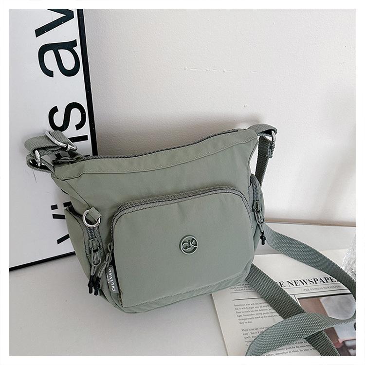 

Универсальный рюкзак для покупок Новая сумка через плечо Модная женская сумка-мессенджер Легкая нейлоновая сумка с защитой от брызг зелёный