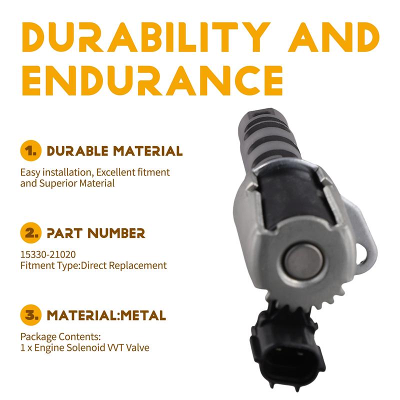 Hot Selling-New 15330-21020 Timing Solenoid VVT Valve Solenoid Control Valve For Toyota Corolla Yaris Vios Prius,New 15330-21020