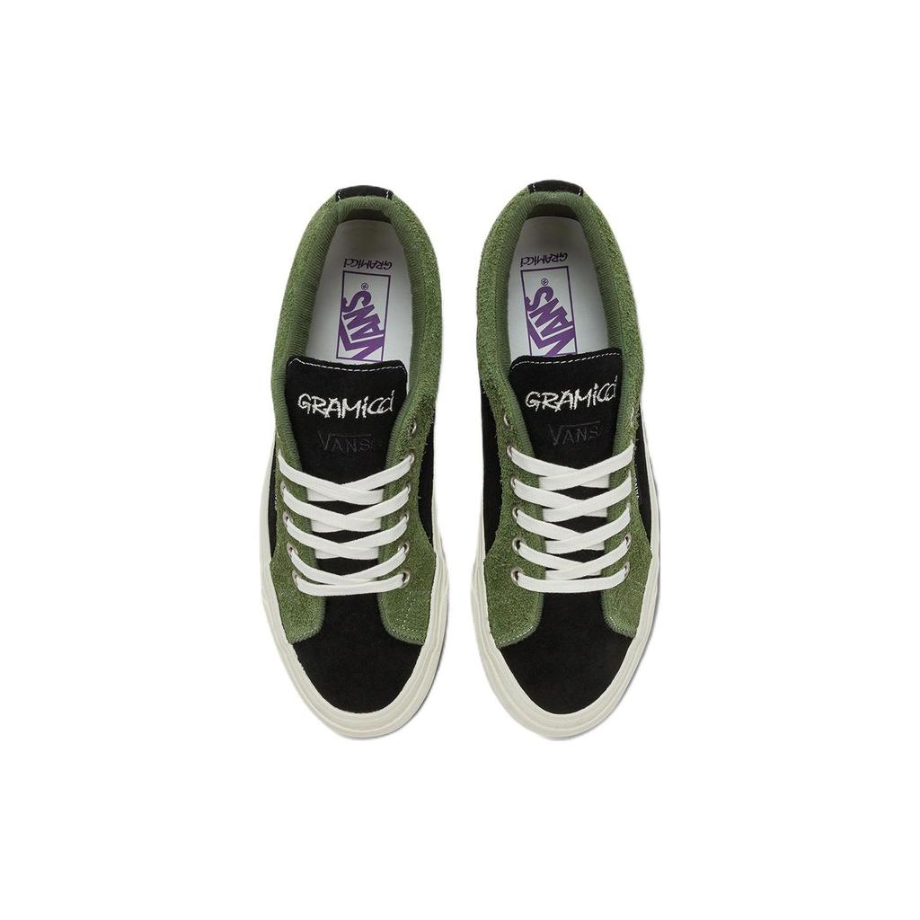 Gramicci X Vans Lampin 86 DX Canvas Retro Low-Top Skate Shoes Unisex Sneakers Green Black VN0A7Q4RBKO