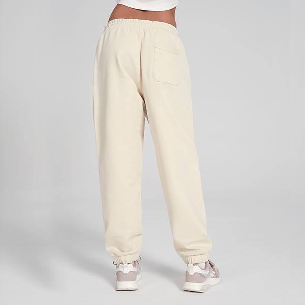 Reebok Casual Fashion Trendy Comfortable Knitted Sports Pants Unisex Bottoms Beige 24SRC601UGM0