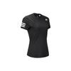 Adidas Sport Training Quick-Dry Breathable Round Neck Short Sleeve T-Shirt Women Tops Black GL5530