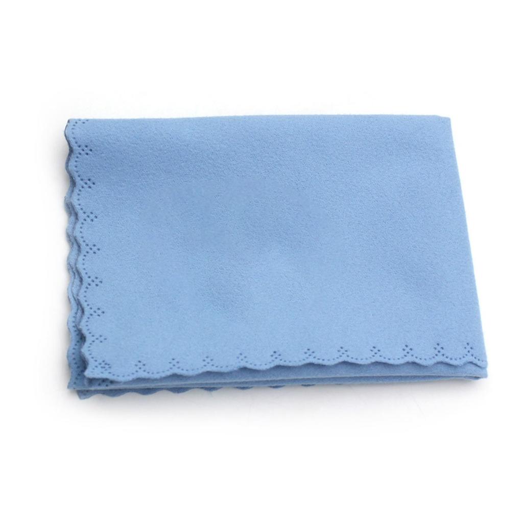 5pcs Microfiber Cleaning Polishing Polish Cloth for Musical Instrument Guitar Violin Piano Clarinet Trumpet Sax