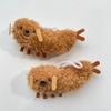 Plush Stuffed Keychain Funny Dolls Fried Shrimp Dog Pendant Keyring for Decor