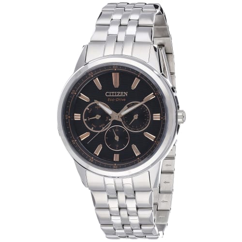 

Citizen Eco-Drive Hybrid Black Dial Men s Watch BU2071-87E