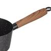 24cm 28cm Cast Iron Nonstick Frying Pan Deep Flat Griddle Pancake Omelette Home Cooking Stovetop Compatible