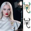 Retro Scorpion Insect Brooch with Alloy and Inlaid Diamonds - European and American Creative Fashion