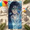 A-Attack On Anime Towel Large Quick-Drying T-titans Microfiber soft Beach Towel for Travel Fitness Sauna Bathing Camping