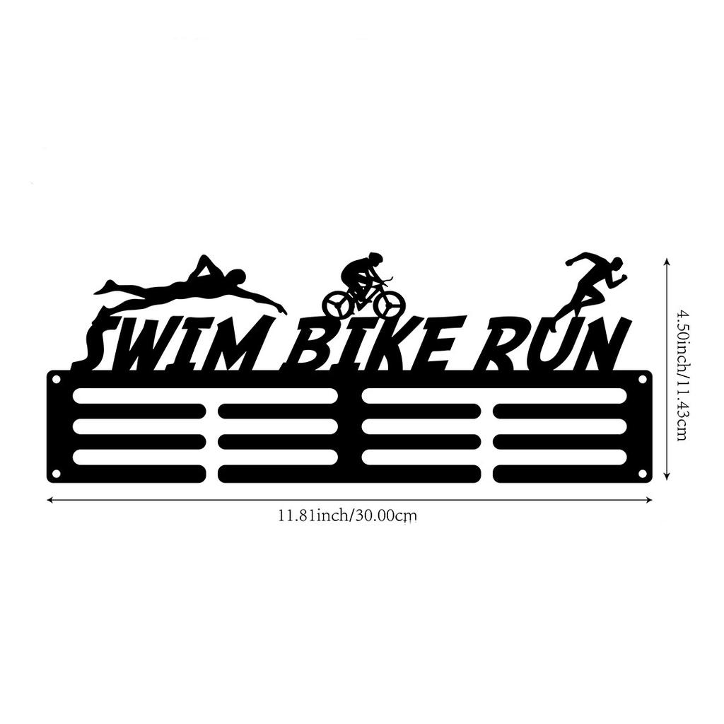 1Pc Rhythmic Gymnastics Medal Hanger Display Female Sports Medal Display Rack Wall Mount Ribbon Display Holder For 40+ Awards