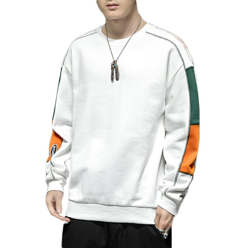 Casual Round Neck Sweater Round Neck Fashion Large Size Men's Sweater