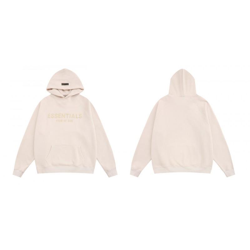 Sudadera con capucha Essentials para Hombre y Mujer, Oversize de Algodón con Forro Polar, Pulóver con Estampado de Letras, Ropa Deportiva Casual de Invierno