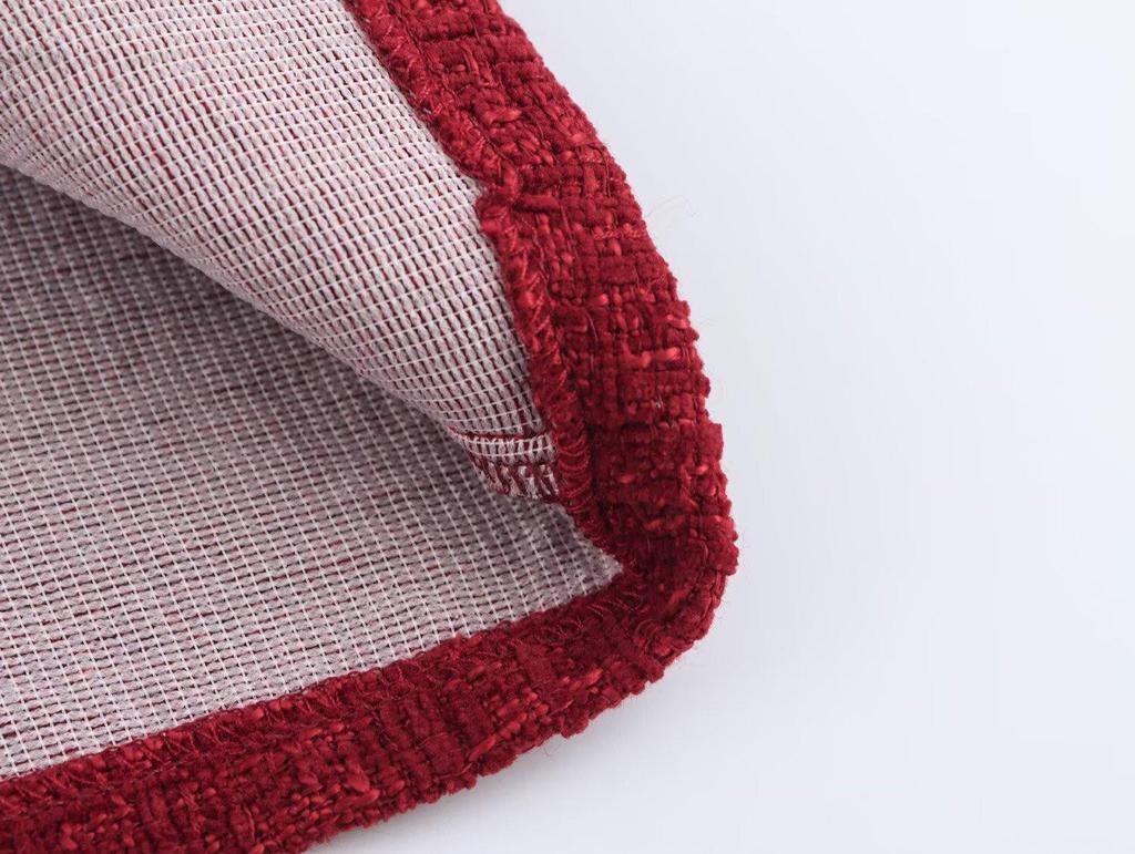 Spring 2025 Women's European & American Style Bouclé Suit Two-Piece Set