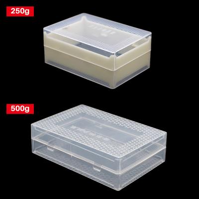 1 ΤΕΜ Εργαλεία Μελισσοκομίας 500g Κασέτα Διαφανής Κυψέλη Μελισσών Κουτί Μέλι Πλαστική Κυψέλη Κουτί Μέλι Κυψέλη Μέλι Αποσπώμενη και Υγιεινή