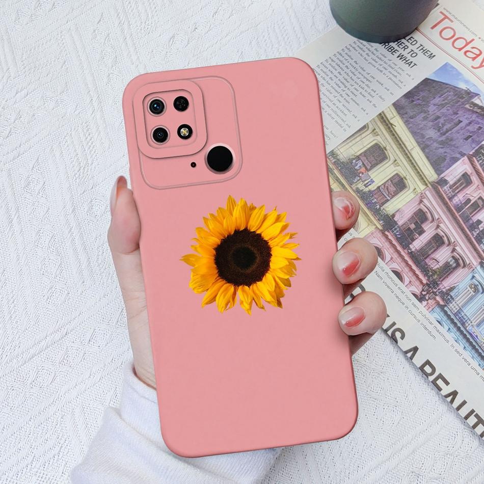 Case For Xiaomi Redmi 10C 10X 10A Sport Panda Camera Coverage Soft Liquid Silicone Cover For Redmi 10 C X A Sport Funda Bumper