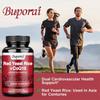 Red Yeast Rice with CoQ10 Supplement - Extra Strength Red Yeast Rice 1200 Mg. CoQ10 100 Mg Capsule Per Serving