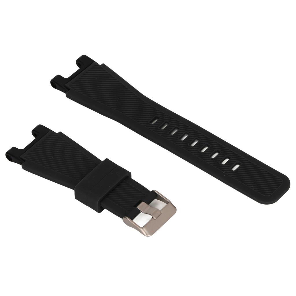 Silicone Soft Bracelet Belt Sport Watch Band Strap for Pro Smartwatch(Black )