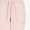 Armani Exchange FW23 Pattern Rhinestone High-Waisted Cuffed Casual Pants Women bottoms Light-Pink 6RYP94-YJEFZ-7415