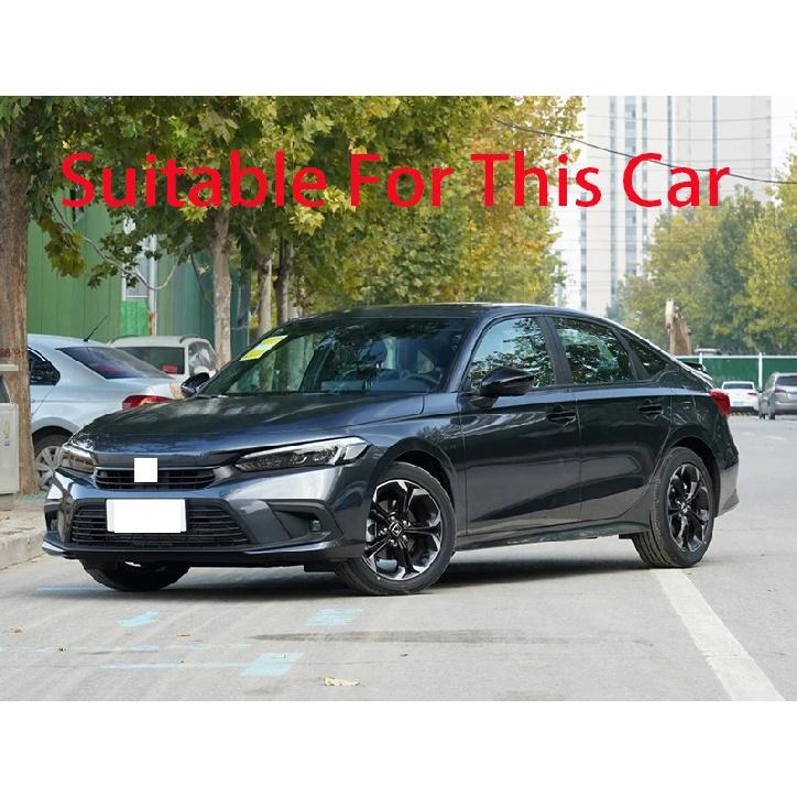 For Honda Civic Eleventh generation (FE/FL) - Car Accessories ABS Chrome Door Handle Bowl Cover Cup Cavity Trim