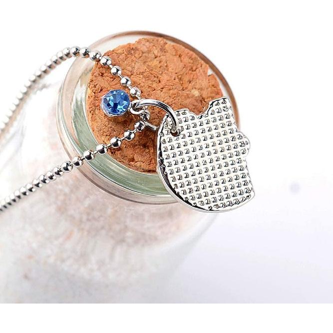 SIVITE Best Friends Forever and Ever Necklace with Crystal Broken Heart Charm Pendant Set Friendship Necklace