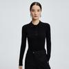 Women's Elegant Slim Fit Cashmere Polo Neck Sweater - Autumn/Winter Wool Knit Top