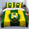 ADO Den Haag Povlečení Sada Povlečení Sada Povlaků na Peřinu Povlak na Peřinu Povlaky na Polštář  (1 * Povlak na peřinu 2 * Povlaky na polštář, bez náplně do peřiny)