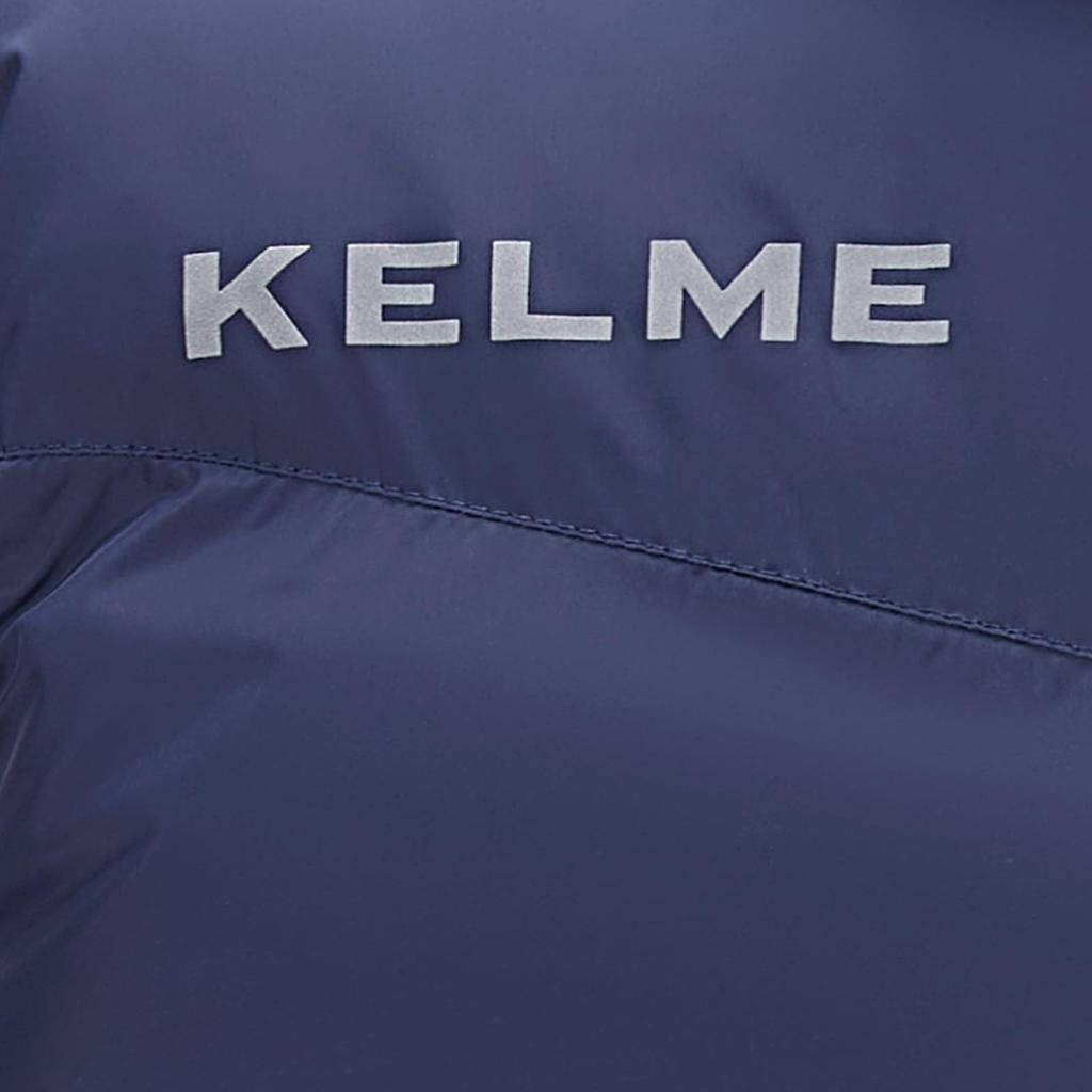 Kelme Men's Padded Vest, Active Vest, Warm, Lightweight, Sleeveless, Cold Weather Protection (Blue, Size M)