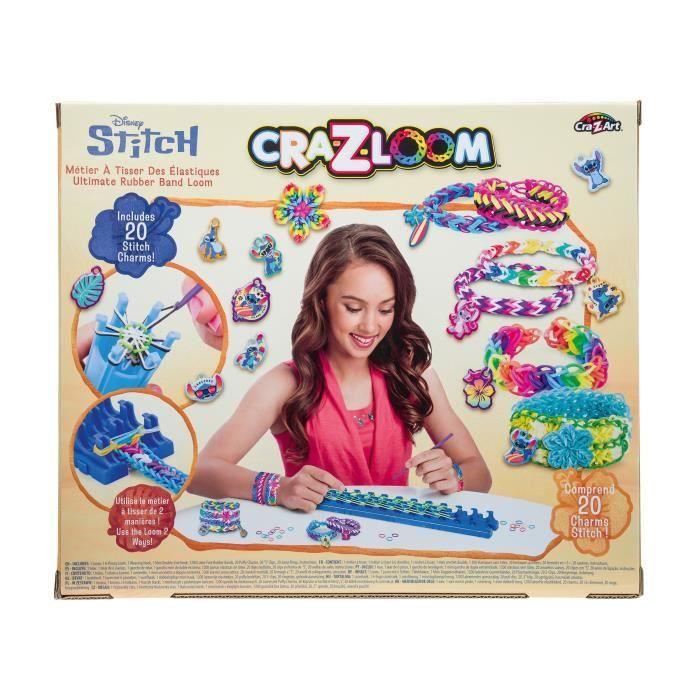 LEXIBOOK - Atelier de bracelets élastiques Stitch Cra-Z-Loom