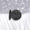 Brooch Unique Alloy With Modern Graphic Design And Letter Elements For Trendy Accessorizing