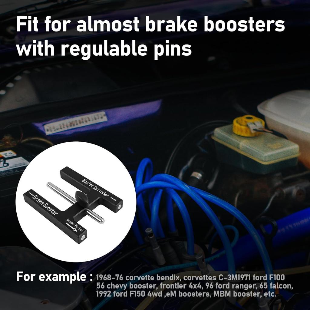 Brake Booster Adjustment Tool Brake Pedal Depressor Tool Brake Booster Push Rod Adjustment Tool Brake Booster With Master Cylinder Booster Master To