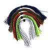 Mixed Color Buzzbaits Spinner 44 Strands Jig Squid Skirt Baitfish Silikonové sukně Spinner Baits