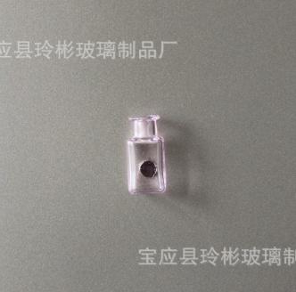 Miniature vase refrigerator magnet DIY decoration, rectangular, 14mm wide and 27mm high, with magnet. One Size