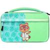 Housse de transport grand format - pdp gaming - animal crossing - vert - compatible switch - 14 cartes de jeu