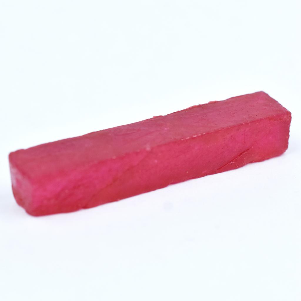 Natural Red Ruby 80ct Raw Rough Certified Loose Gemstone
