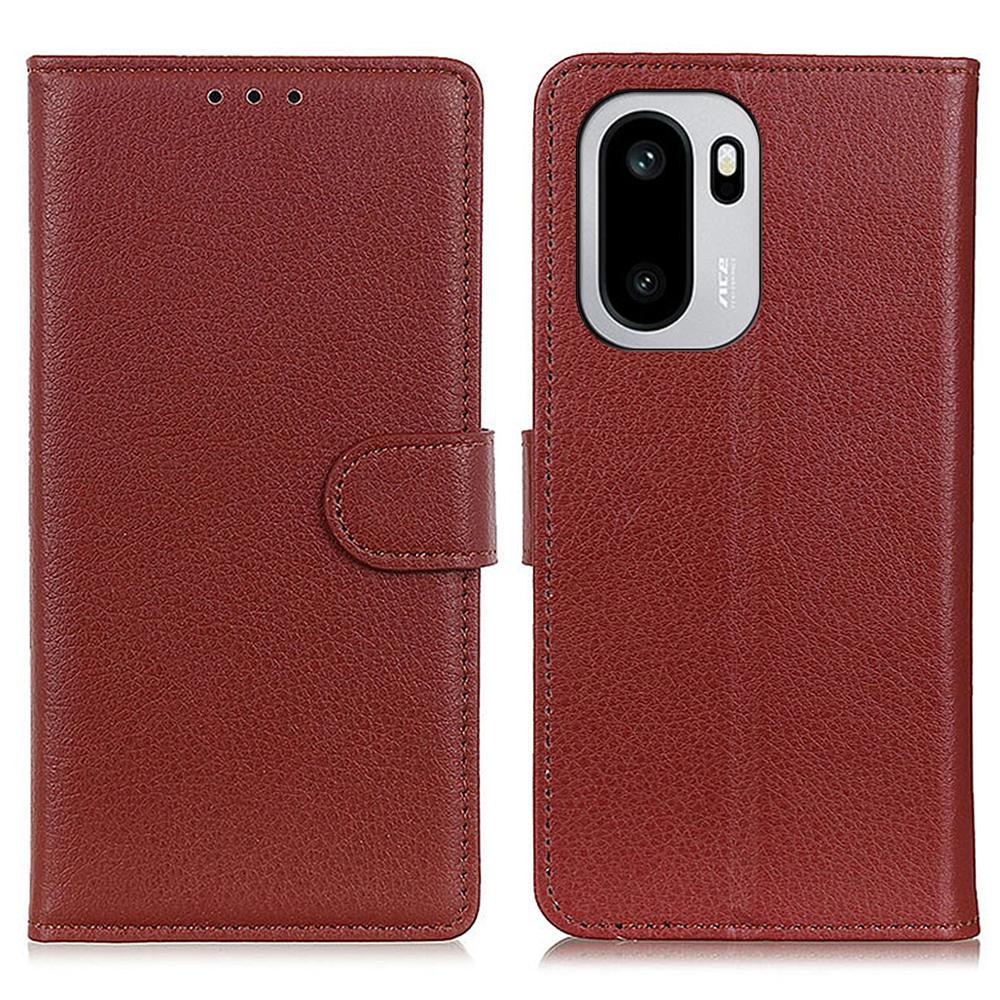 For OnePlus 15R 5G/Ace 6T 5G/Ace 6 5G Wallet Case PU Leather Phone Cover Litchi Texture