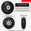 Universal Wheel Replacement for Luggage Suitcase: Leather Caster Rubber Roller Rim Repair Accessories