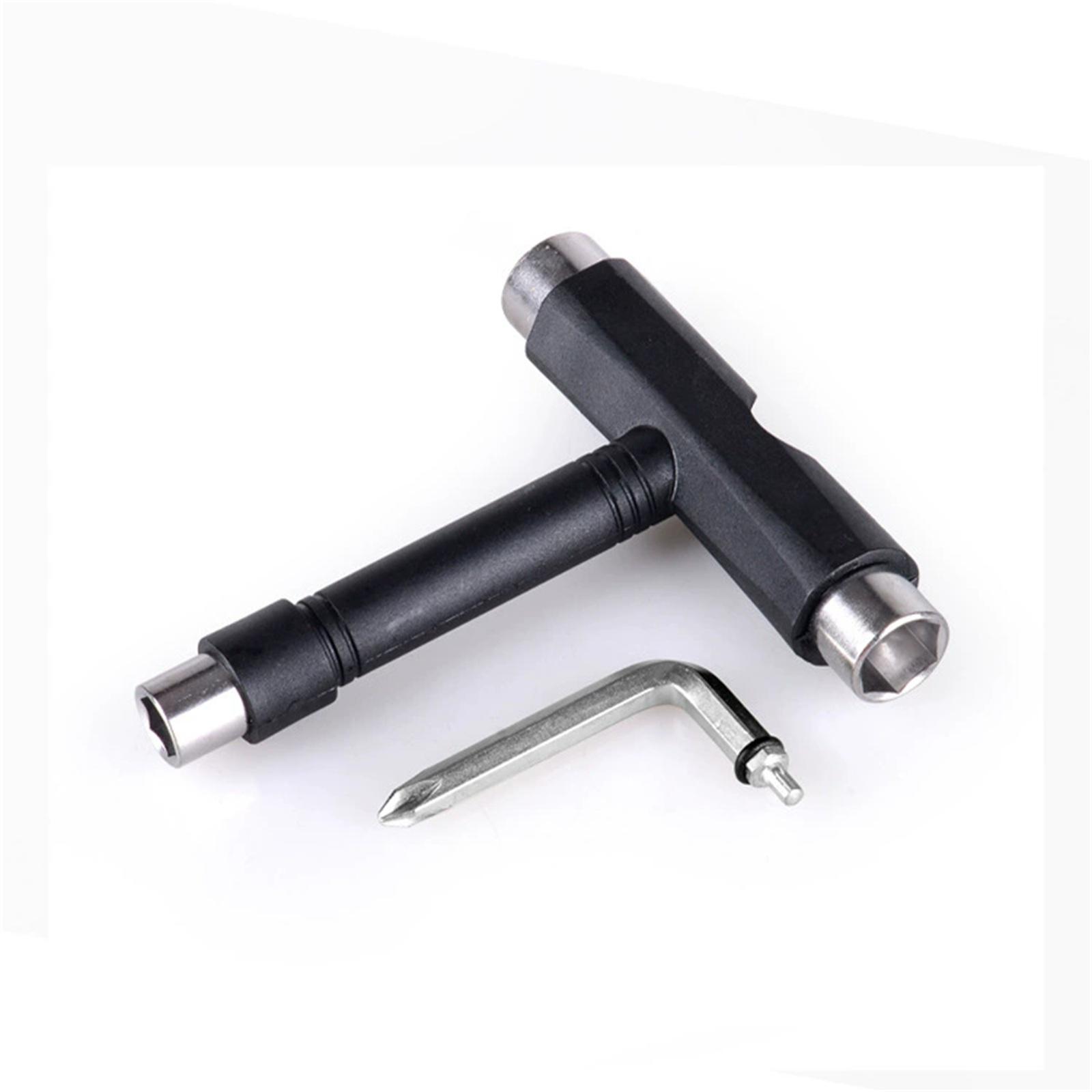 Special T-shaped and Y-shaped accessories for skateboard , semi-automatic tool One Size чёрный