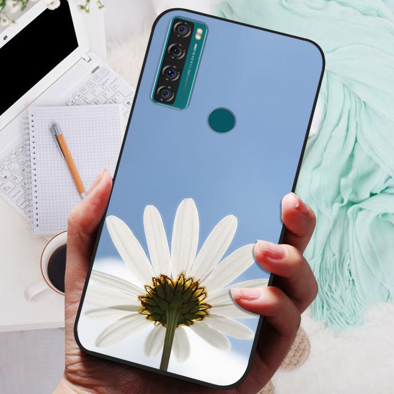 

For TCL 20 SE Case Silicone Shockproof Soft TPU Phone Cover For TCL 20 SE Funda 20SE 6.82 Capa Cartoon Protective Bumper For TCL 20 SE