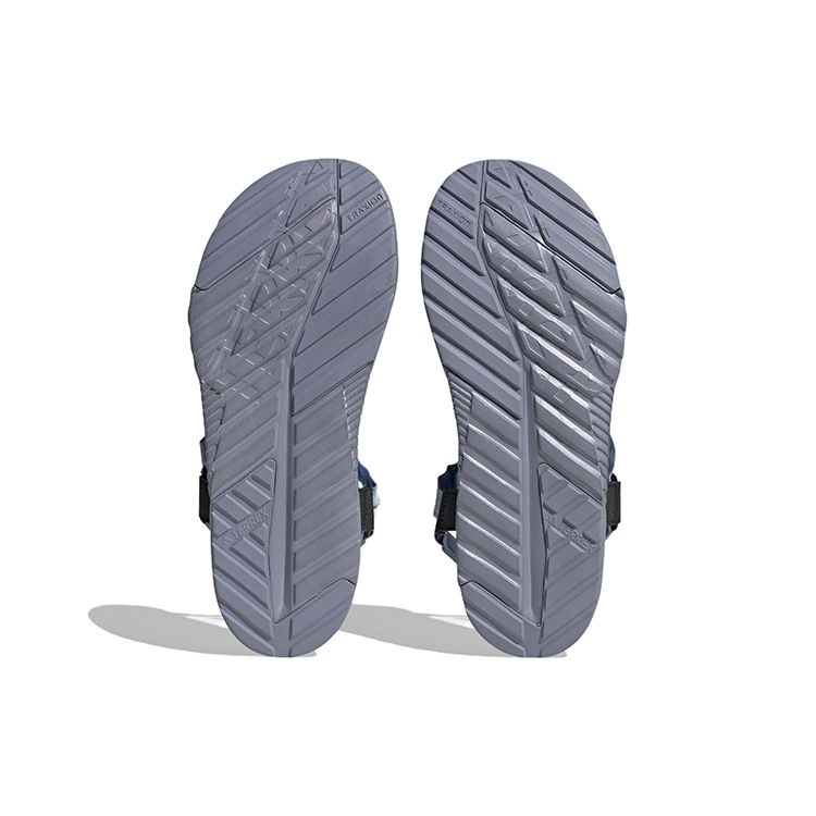 Adidas Hydroterra Lehké sandály Protiskluzové Odolné Lehké Sportovní sandály Unisex sandály Šedé Modré ID4275